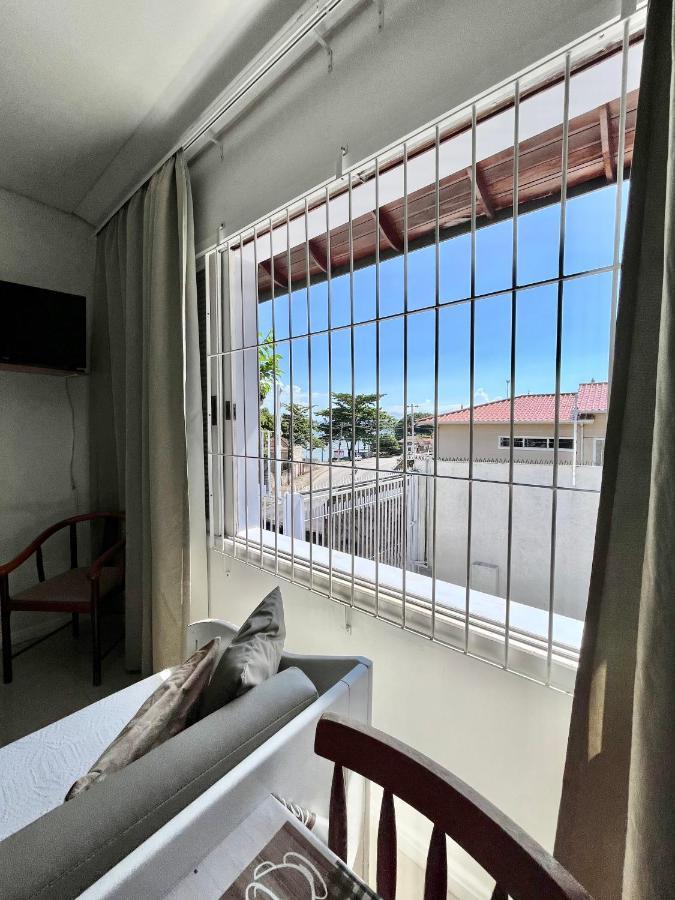 Ilha Centro Sul Ufsc, ar cond, estac, varanda, vista mar -até 6 pessoas Florianópolis Esterno foto