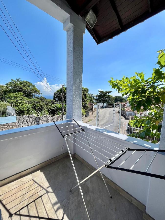 Ilha Centro Sul Ufsc, ar cond, estac, varanda, vista mar -até 6 pessoas Florianópolis Esterno foto